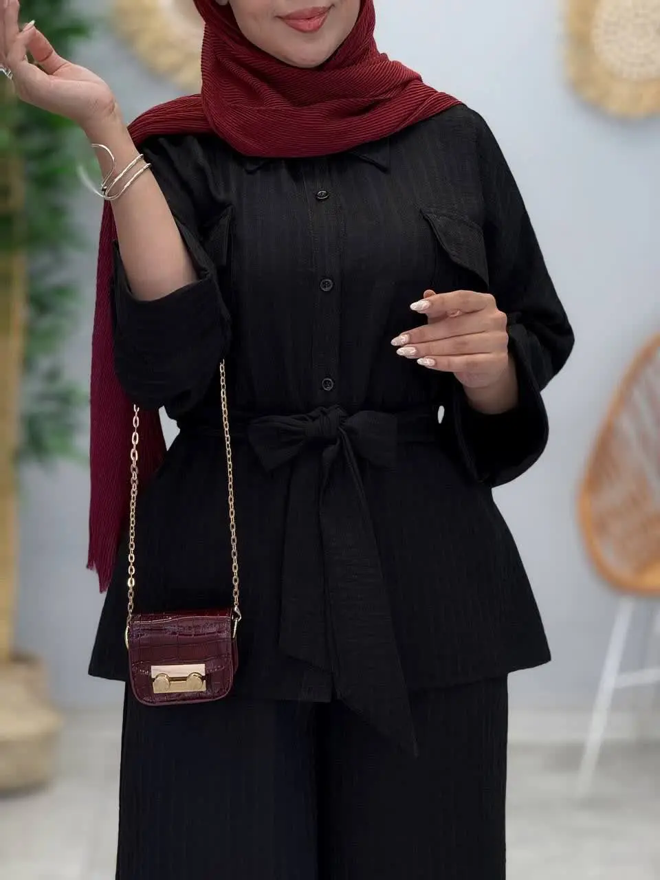 3446-شومیز و شلوار سونیا